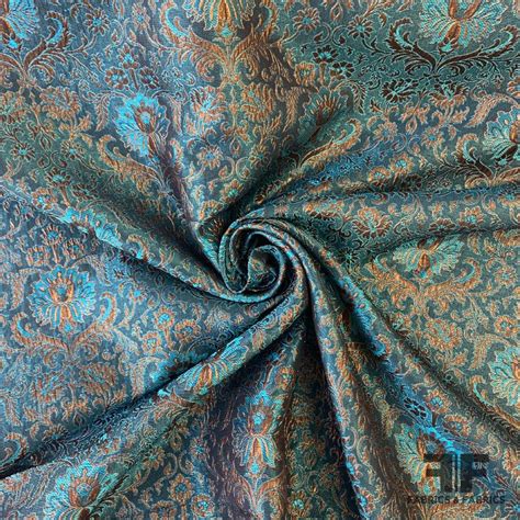 gold metallic fabric for clothing|dark teal and gold fabric.